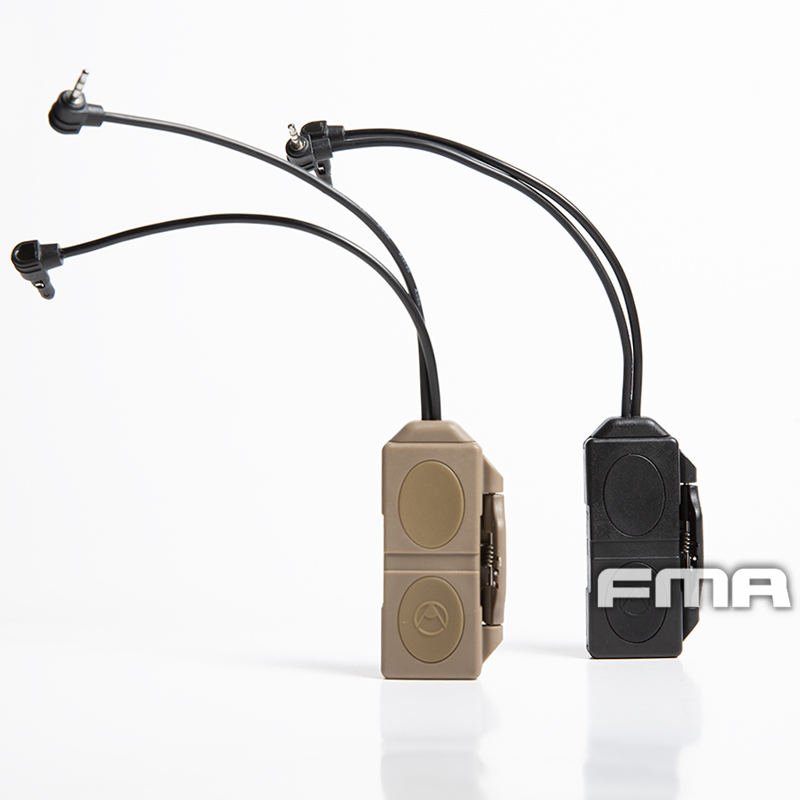 Levně FMA Dual Switch - spínač pro PEQ LA5-A a klasický PEQ - typ A, černý