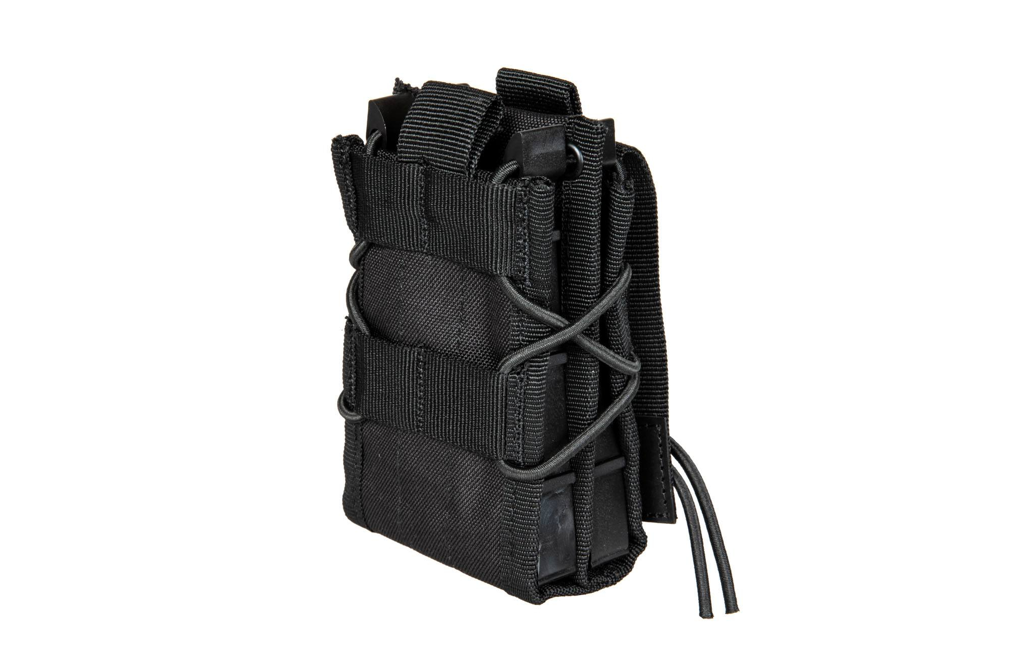 Sumka Double TC na dva zásobník pro M4/M16/AK - Černá