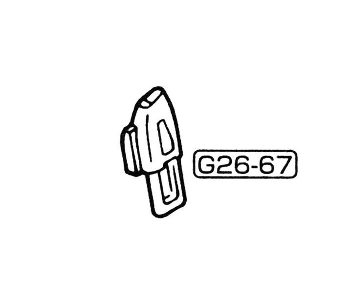 Levně Tokyo Marui Tlačný jezdec zásobníku pro Marui Glock, díl č.67