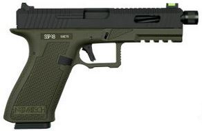 NOVRITSCH NOVRITSCH SSP18 Airsoft Pistol CO2 - kovový závěr, blowback - zelená