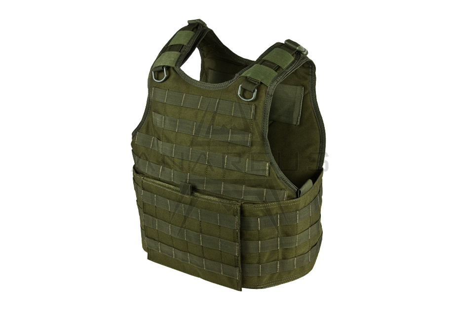 Invader Gear Vesta lehká DACC MOLLE nosič plátů - Zelený