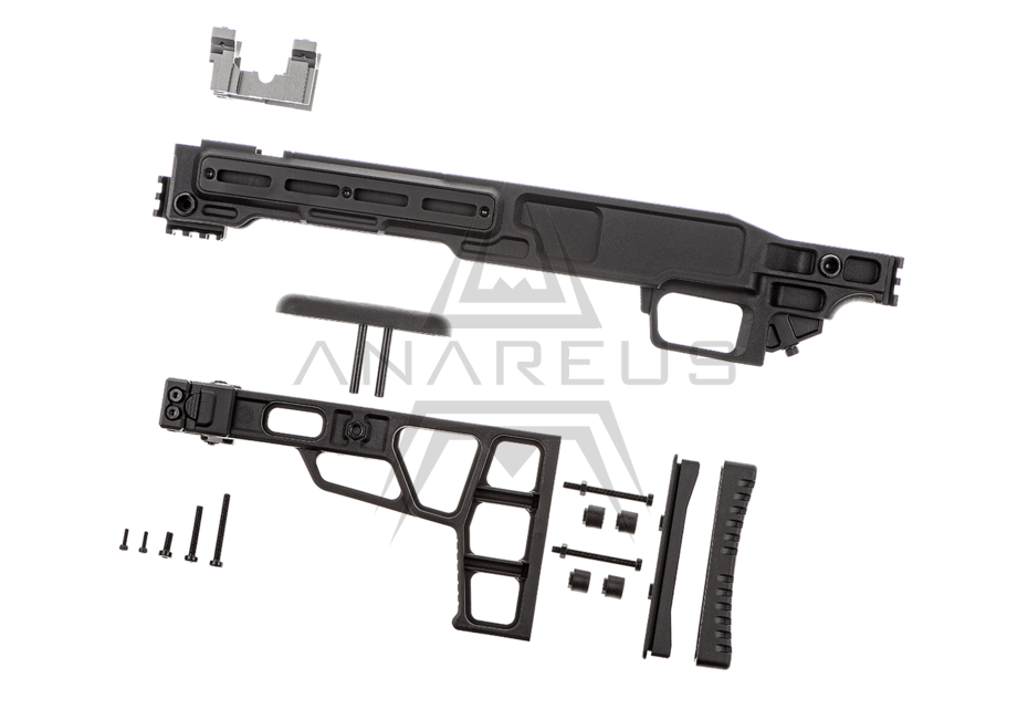ML MLC-S2 Tactical Kit modernizované tělo pro VSR - Černá