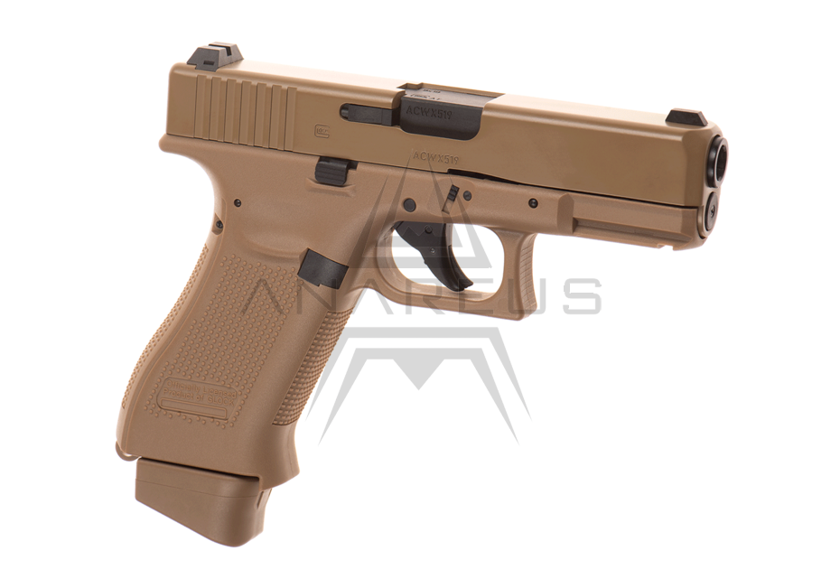Umarex Glock 19X GBB CO2 pistole - Písková