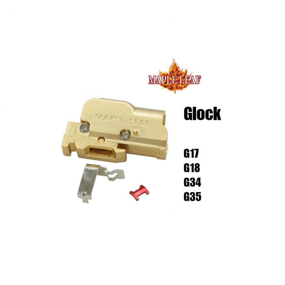 ML CNC hliníková hop-up komora pro TM / WE G GBB - Zlatá