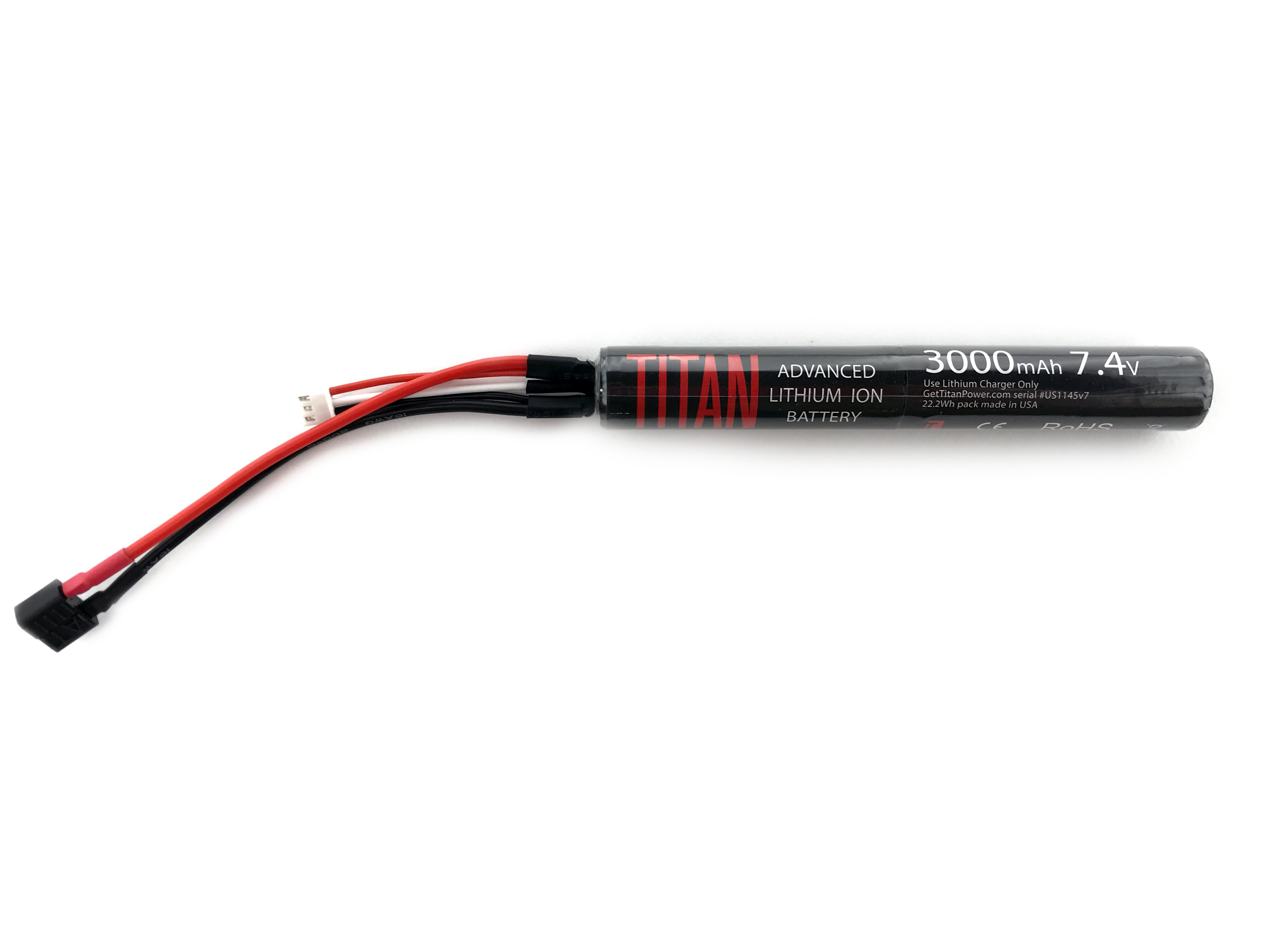 TITAN Baterie TITAN 7,4V / 3000mAh 30C Li-ion - Stick