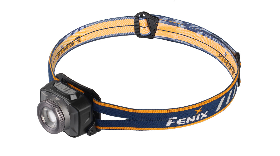 Levně FENIX Nabíjecí zaostřovací čelovka Fenix HL40R - šedá