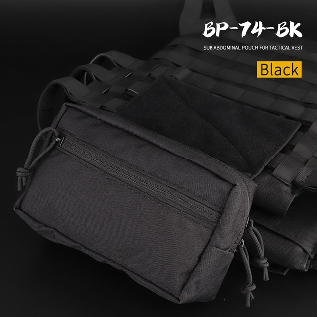 WST VELCRO břišní sumka FANNY PACK – Černá