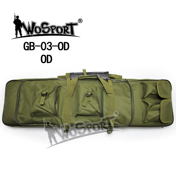 WST transportní brašna na 2 zbraně 100 × 30 × 5 cm – Zelená