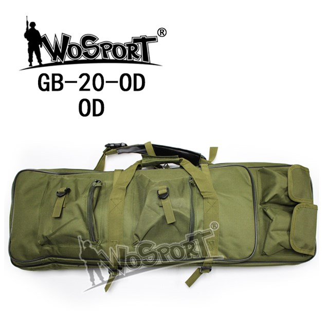 WST transportní brašna na 2 zbraně 85 × 30 × 6 cm – Zelená