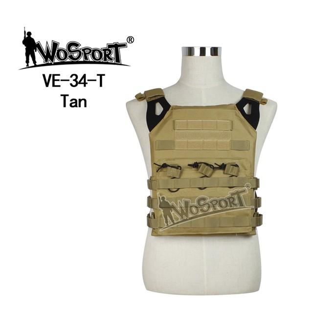 Wosport Vesta taktická plate carrier JPC - písková