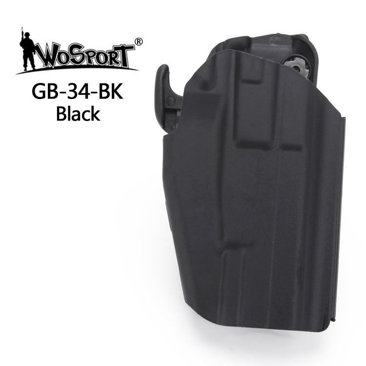 WST univerzální pouzdro GB-34 Compact, pro praváky – Černá