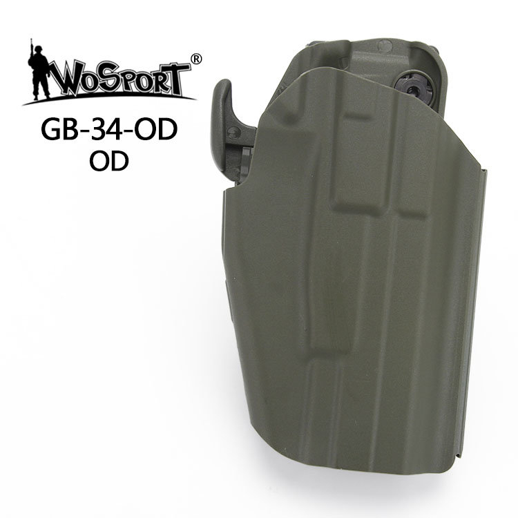 WST univerzální pouzdro GB-34 Compact, pro praváky – Zelená