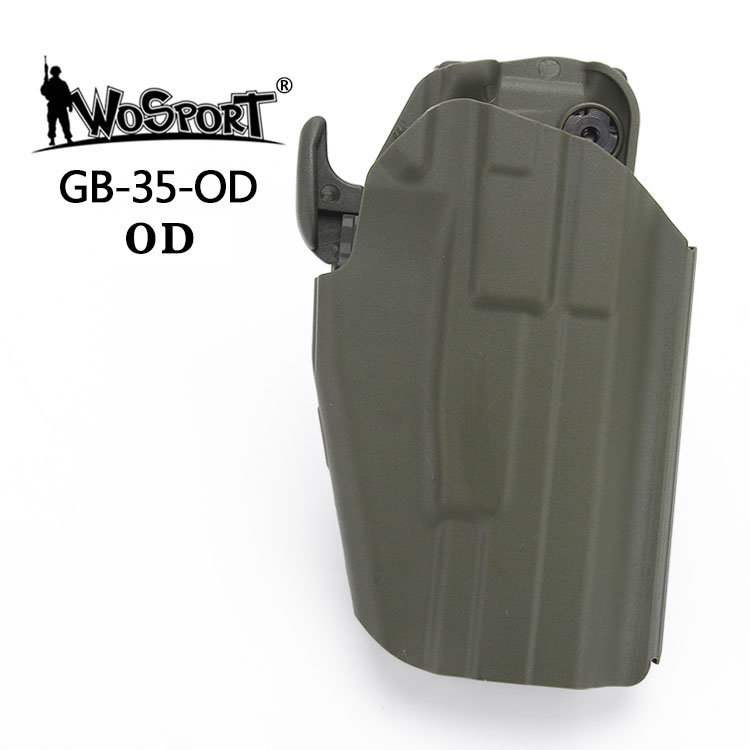 WST univerzální pouzdro GB-35 Full Size, pro praváky – Zelená