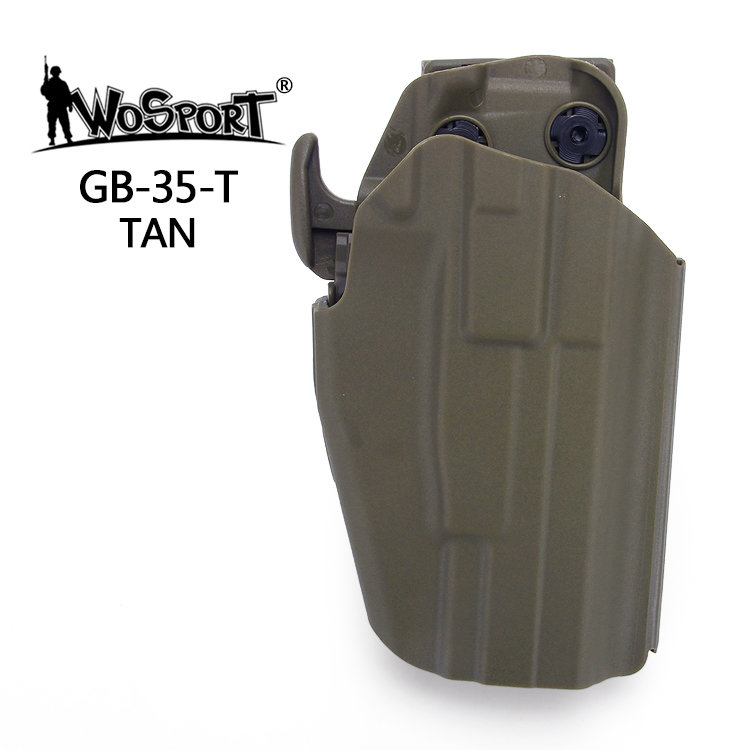 WST univerzální pouzdro GB-35 Full Size, pro praváky – Písková