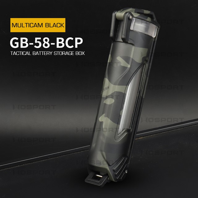 WST taktické MOLLE pouzdro na baterie – MC Black