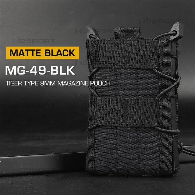 WST MOLLE sumka TIGER na zásobník M4 / AR15 (5.56) – Černá