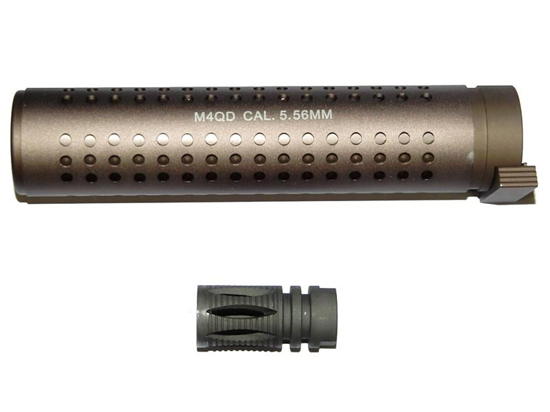 China Rychloupínací tlumič 175 x 38 mm - pískový