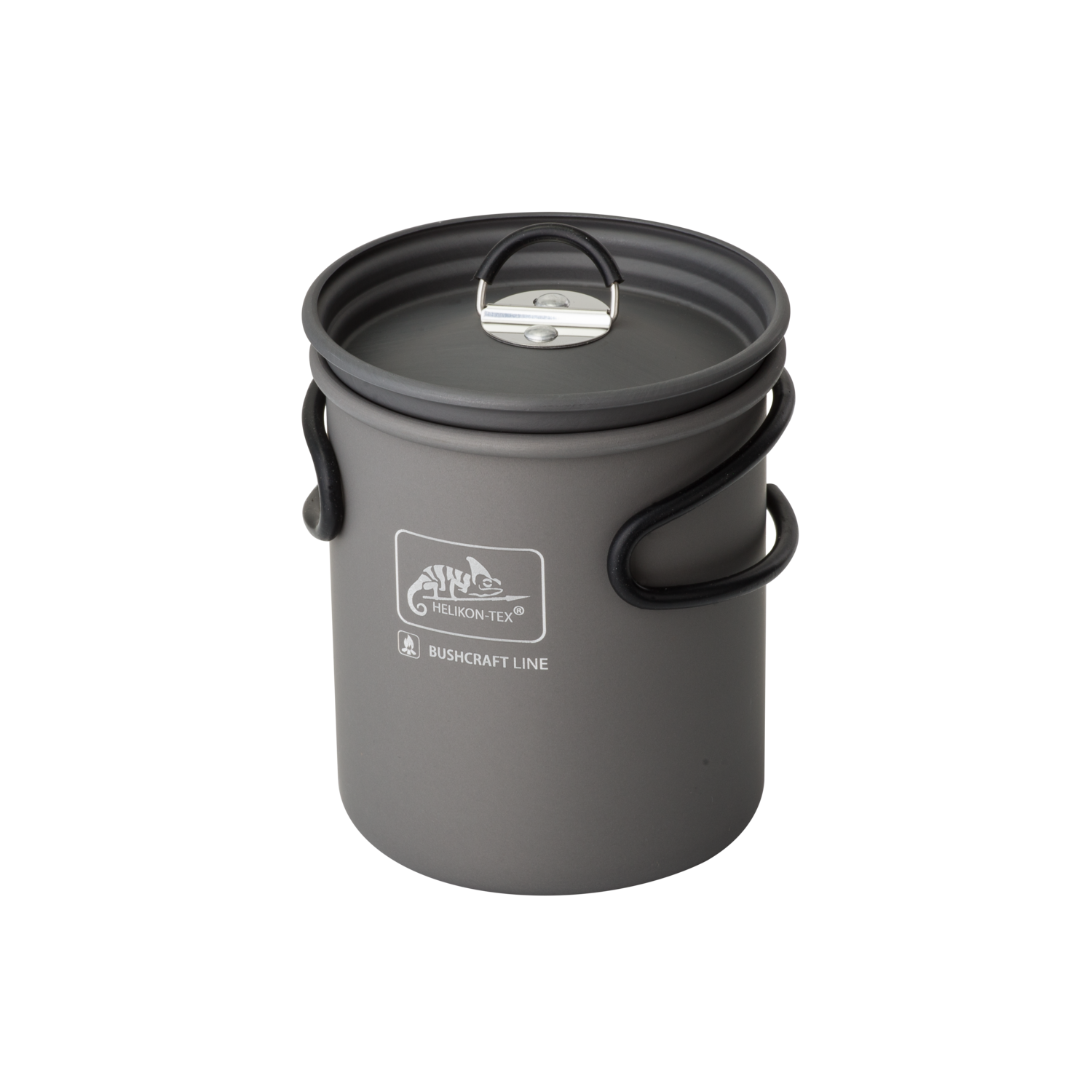 HELIKON hliníkový hrnek CAMP 0,85 l - Šedá