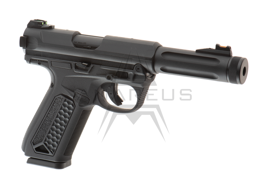 AA plynová pistole AAP-01 Assassin GBB - Černá