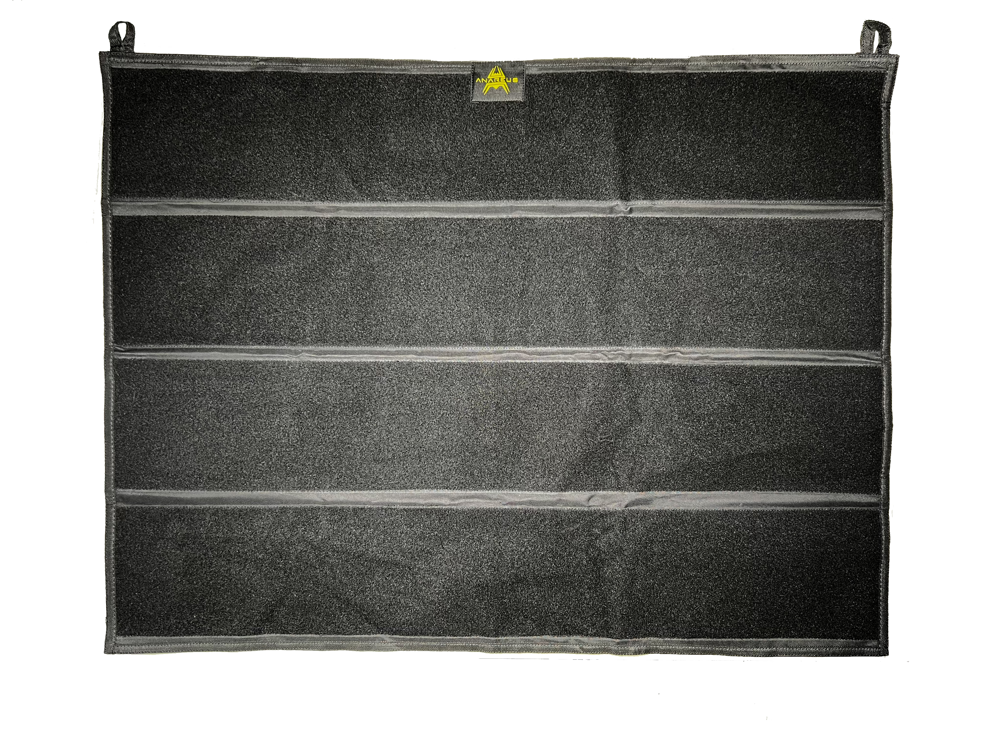 Levně ANAREUS Patch panel na nášivky se suchým zipem 70x90cm - černý