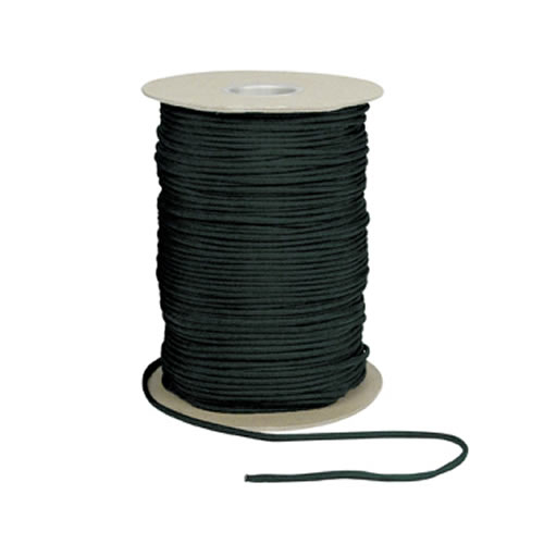 Parašňůra - paracord 100cm, černá
