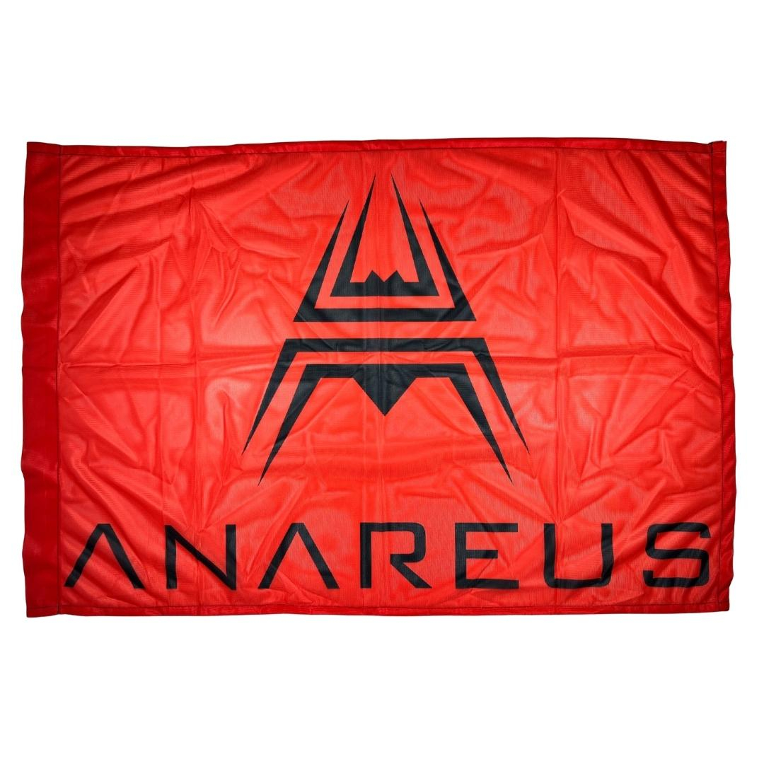 ANAREUS Herní vlajka ANAREUS - Červená
