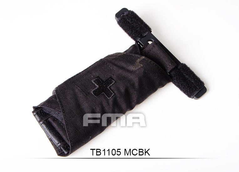 FMA QH Tourniquet atrapa škrtidla s MOLLE uchycením - MC Black