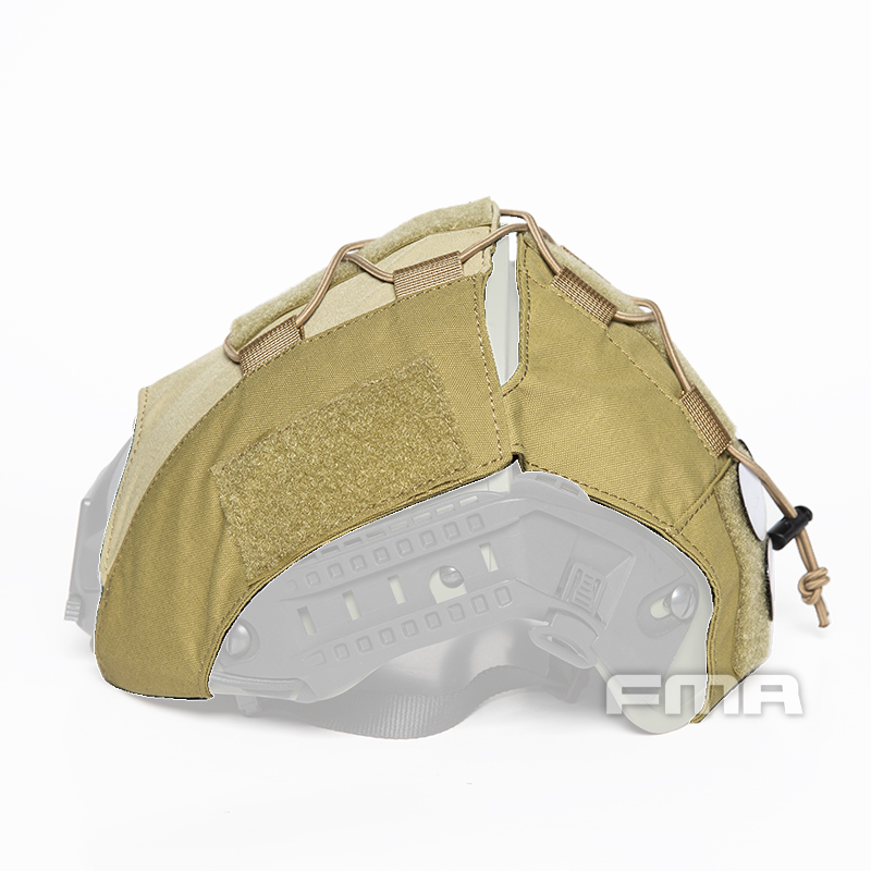 Levně FMA Potah na helmu CP/AF - pískový - velikost L
