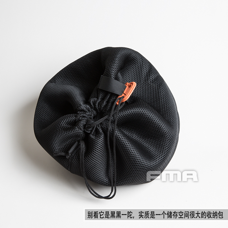 FMA FMA Síťovaná látková taška - 30x30cm - černá