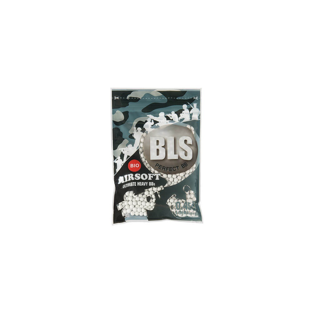 BLS Kuličky BLS BIO 0,45g, 1000 BBs - Bílé