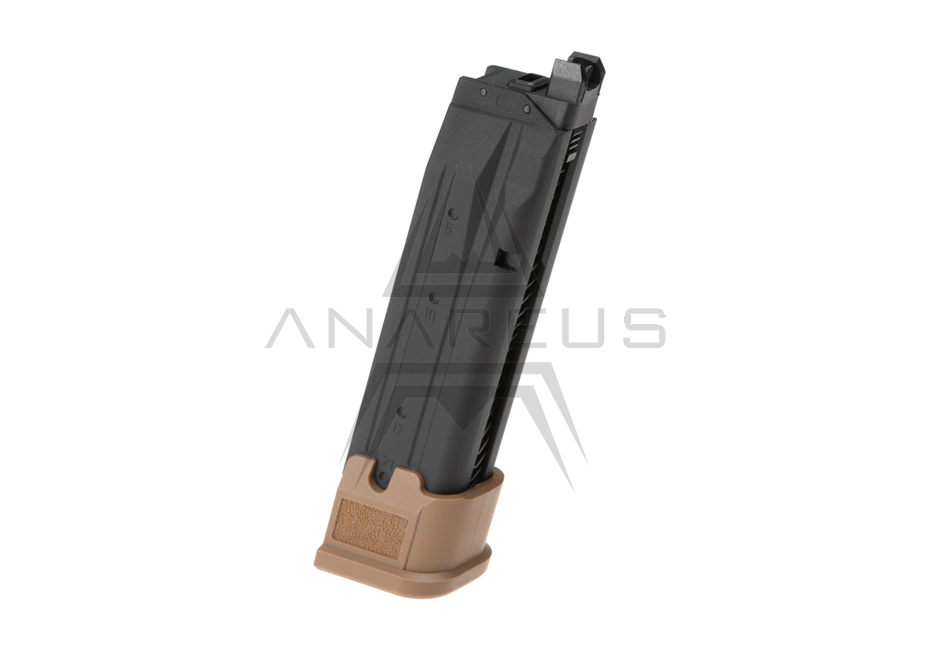 SIG AIR prodloužený zásobník pro P320 M17 / M18 GBB, 25 BBs - Písková