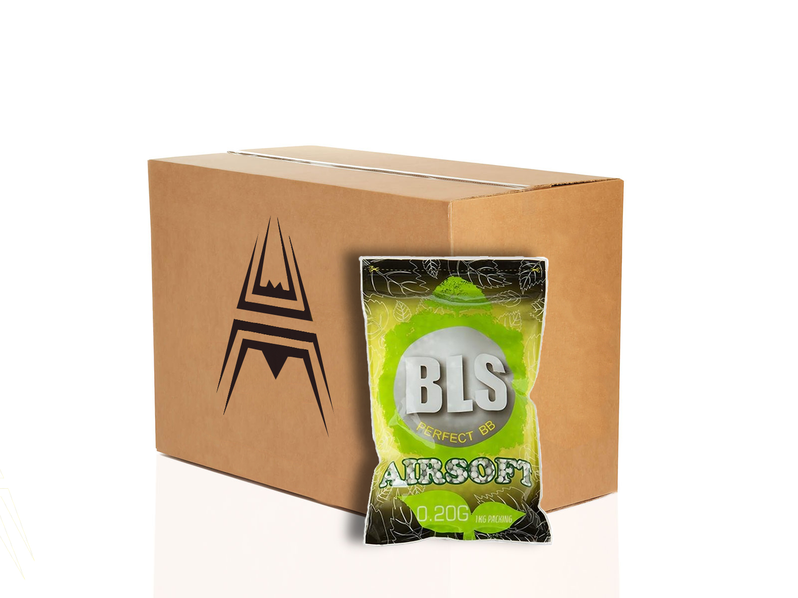BLS 20x kuličky BLS BIO 0,20g, 5000 BBs - Bílé (krabice)