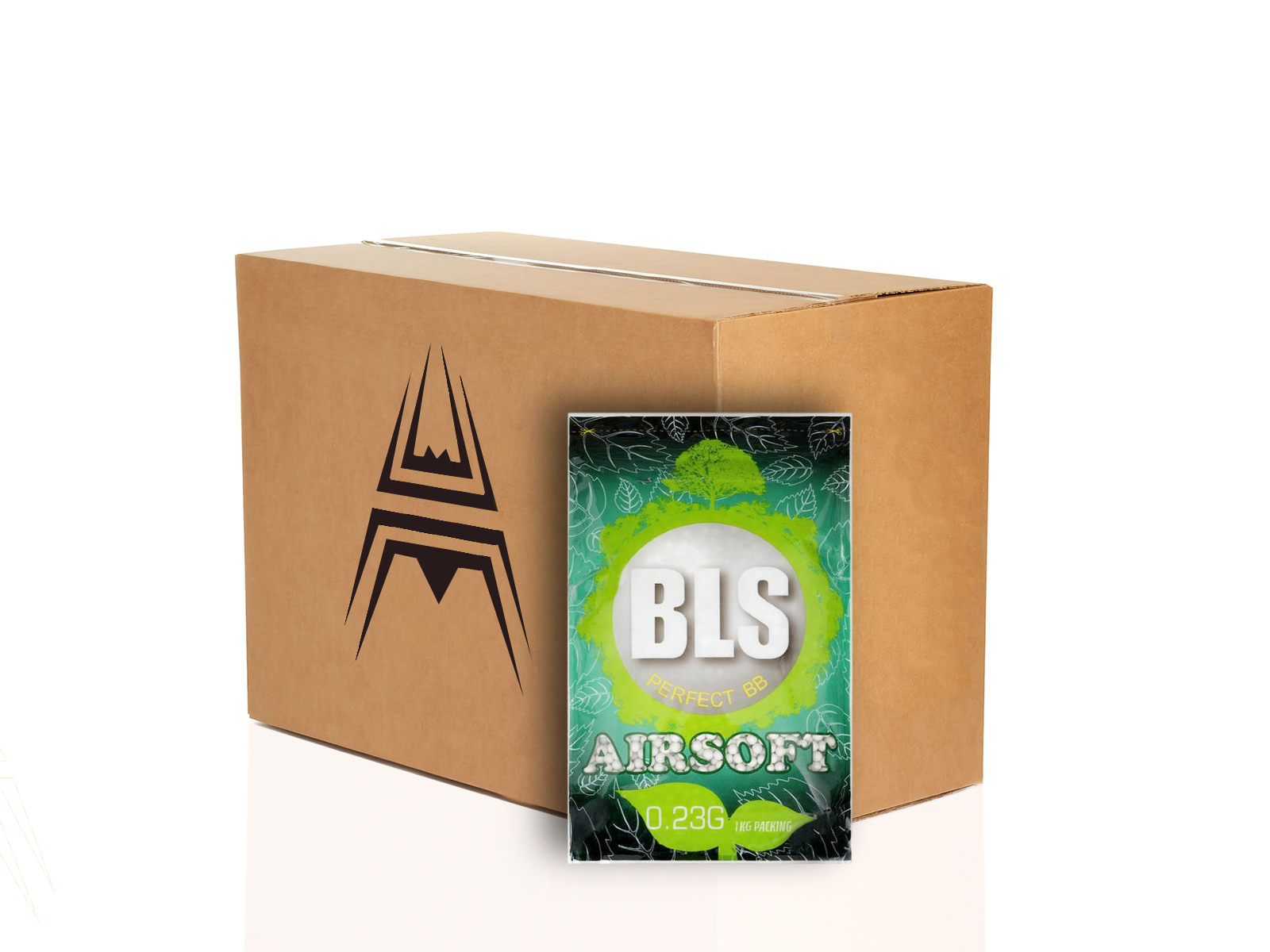 BLS 20x kuličky BLS BIO 0,23g, 4300 BBs - Bílé (krabice)