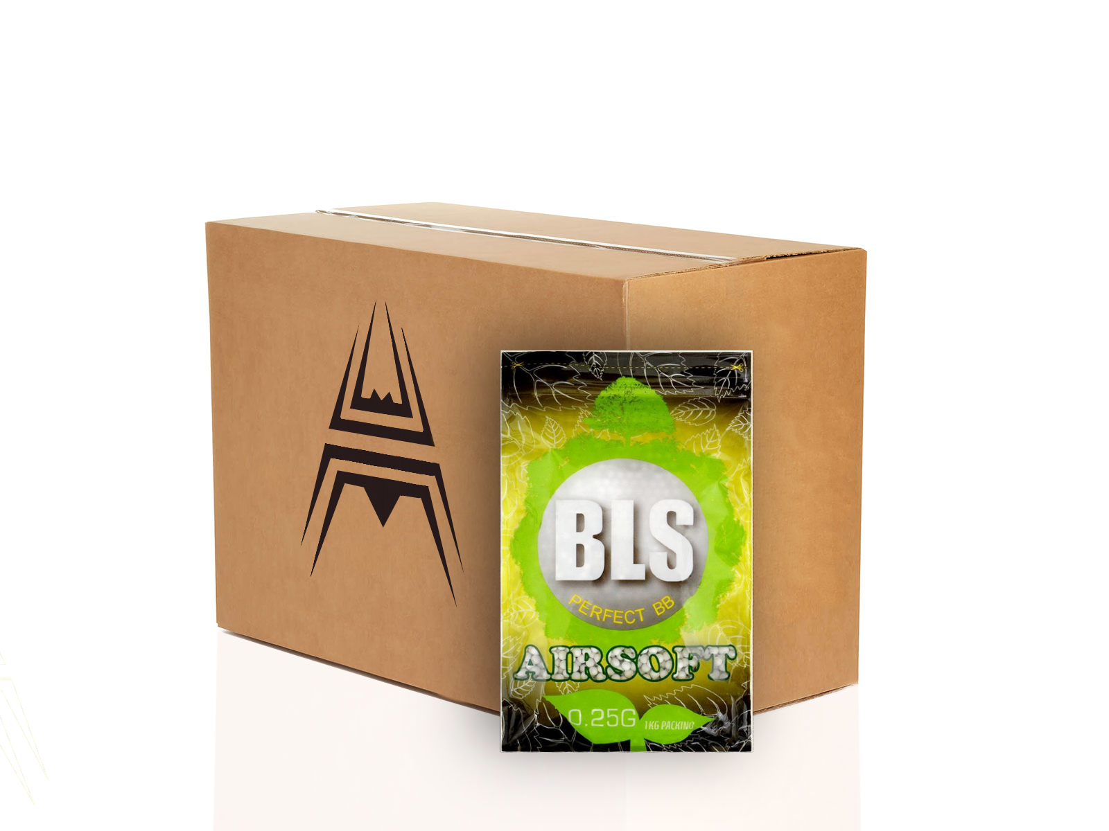 BLS 20x kuličky BLS BIO 0,25g, 4000 BBs - Bílé (krabice)