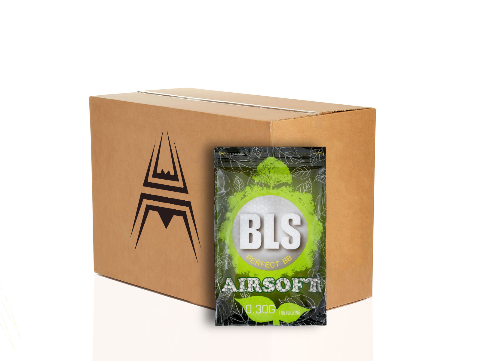 Levně BLS 20x kuličky BLS BIO 0,30g, 3300 BBs - Bílé (krabice)