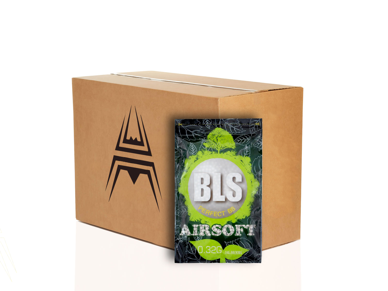 BLS 20x kuličky BLS BIO 0,32g, 3120 BBs - Bílé (krabice)