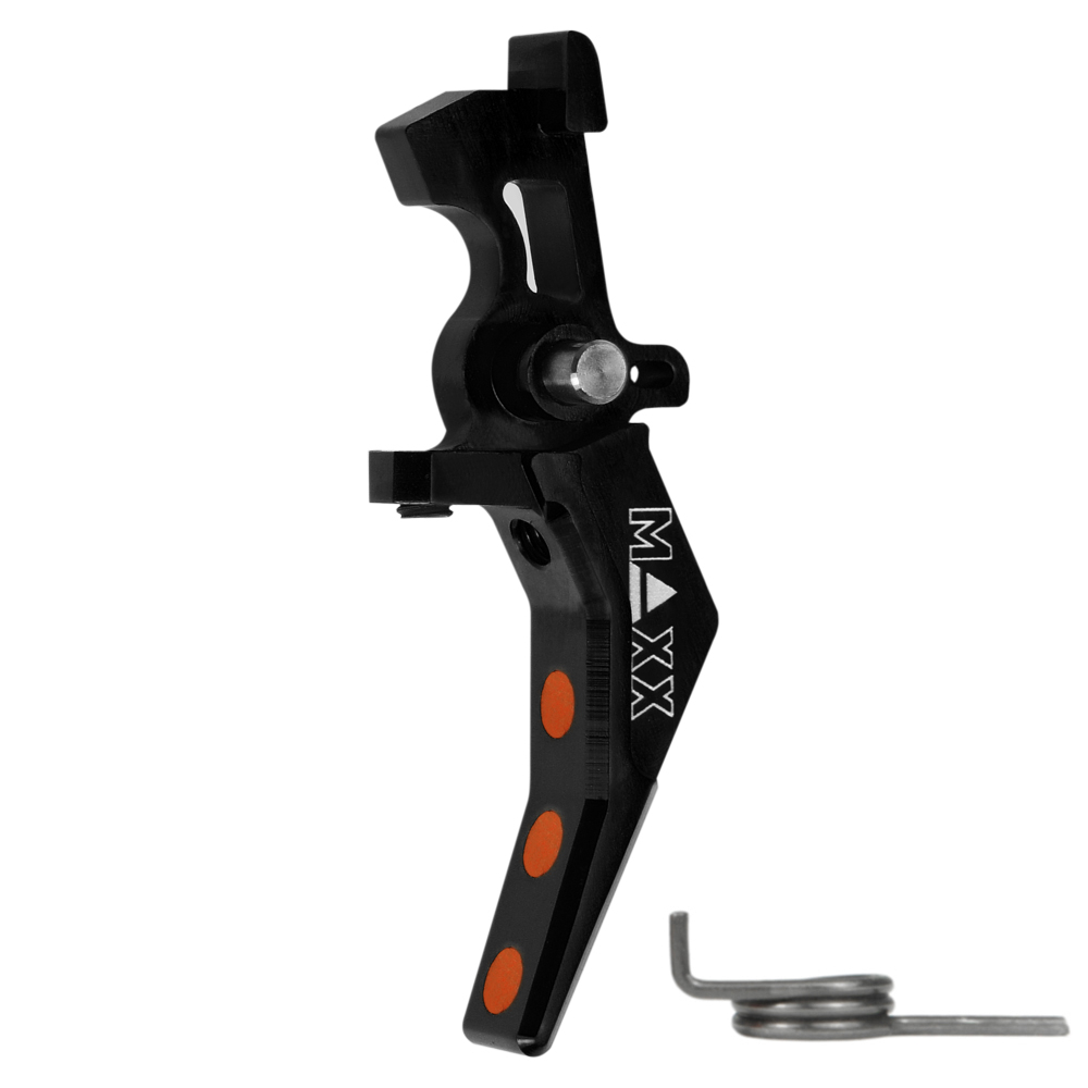 Hliníková CNC SPEED spoušť pro M4/M16 - TYPE B, černá