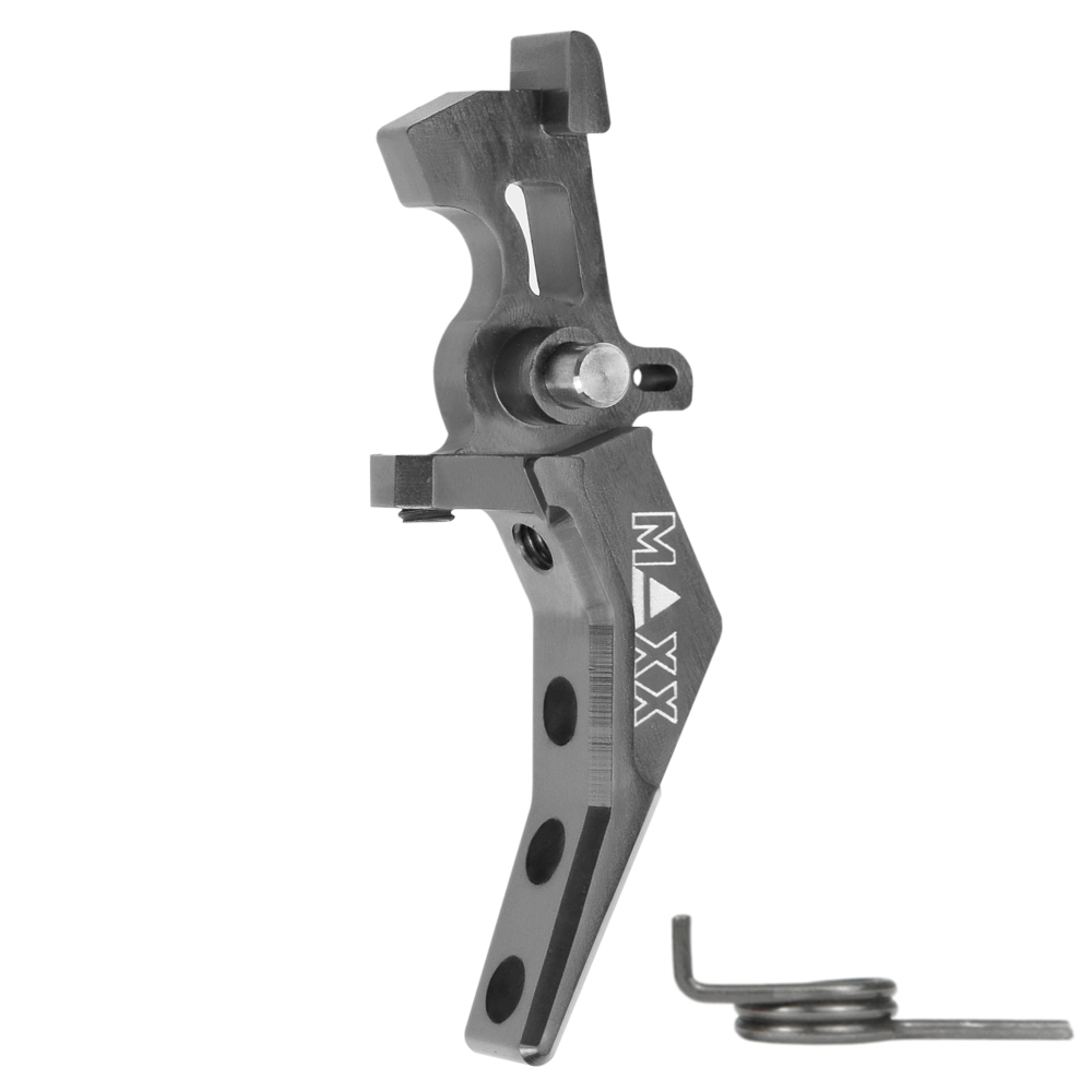 Hliníková CNC SPEED spoušť pro M4/M16 - TYPE B, titanová