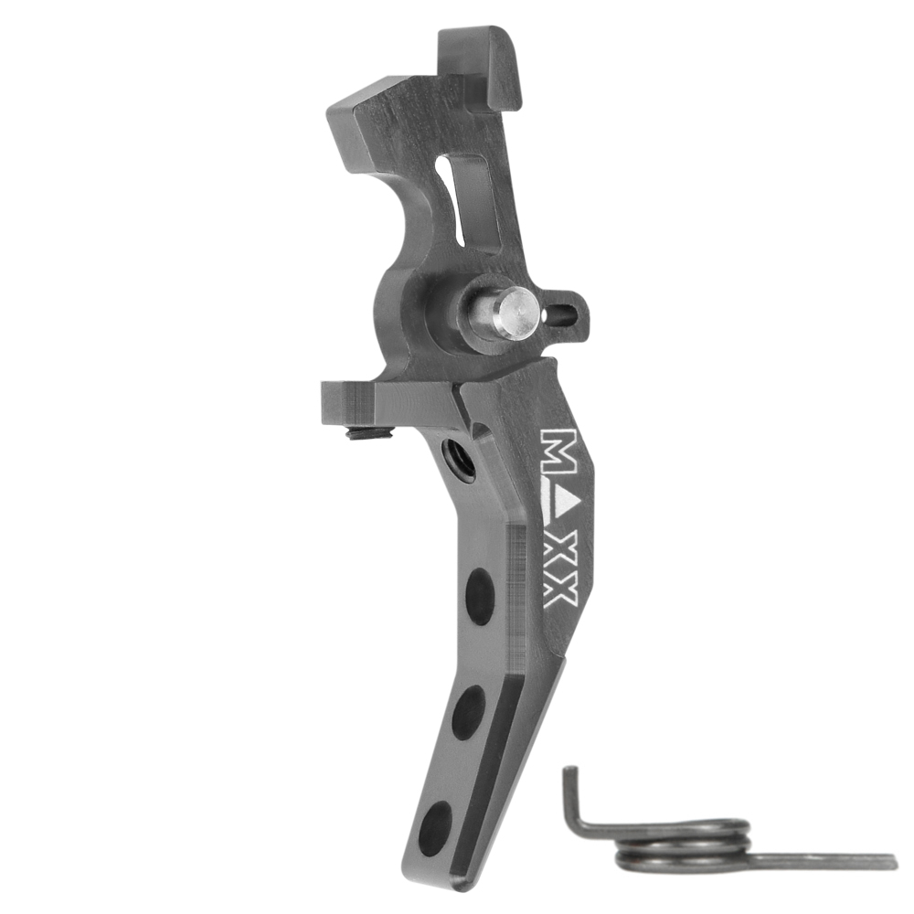 Hliníková CNC SPEED spoušť pro M4/M16 - TYPE C, titanová