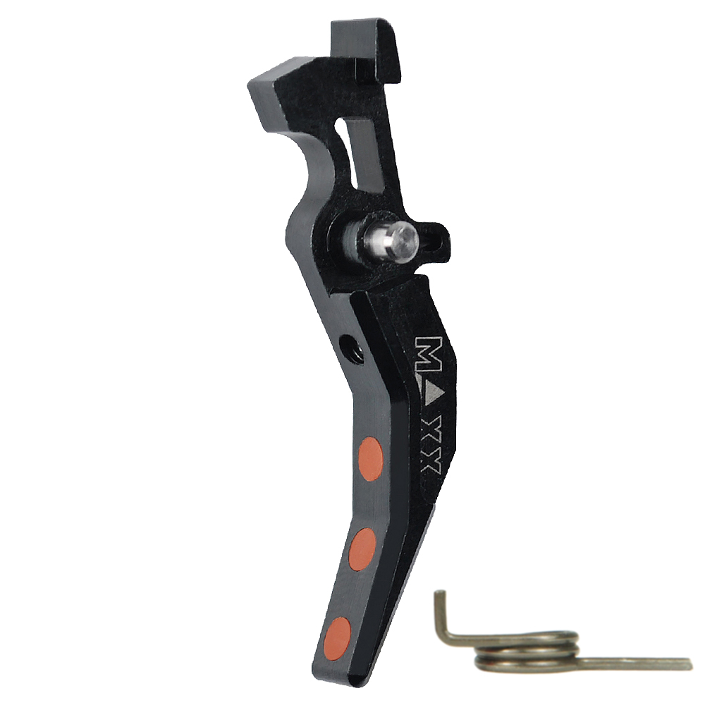 Hliníková CNC ADVANCED spoušť pro M4/M16 - TYPE C, černá