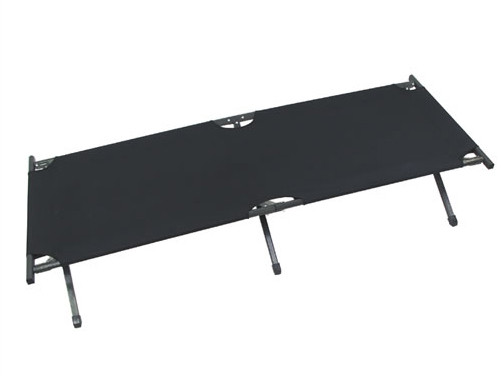 MFH Lehátko US Alu 190x66x42 cm, černé