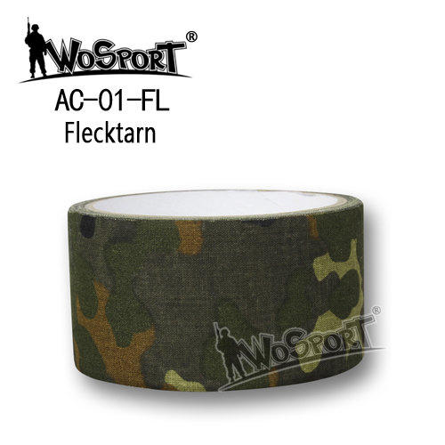 WST lepící maskovací páska 50mm (4,5 m) – Flecktarn