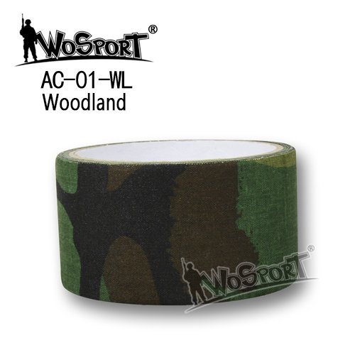 WST lepící maskovací páska 50mm (4,5 m) – Woodland