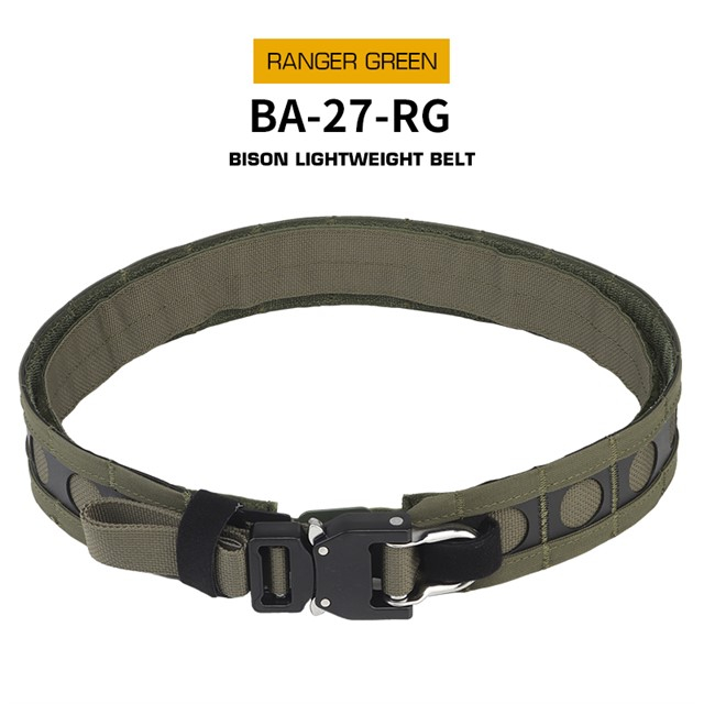 WST střelecký MOLLE opasek BISON – Ranger Green