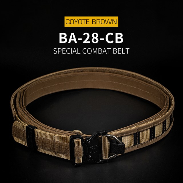WST střelecký MOLLE opasek SPECIAL COMBAT BELT – Coyote