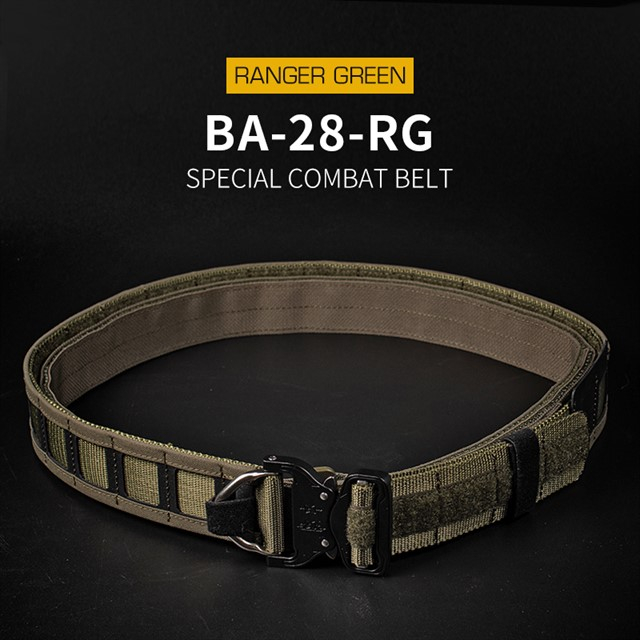 WST střelecký MOLLE opasek SPECIAL COMBAT BELT – Ranger Green