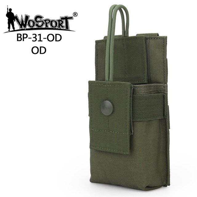 WST MOLLE sumka na vysílačku / PMR – Zelená