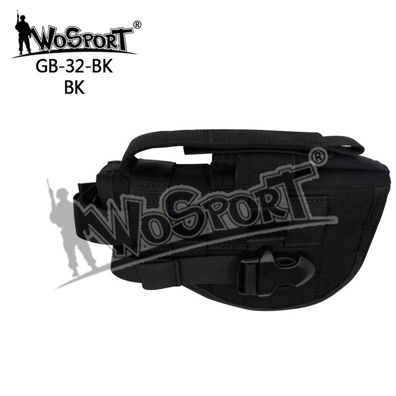 Wosport WST Univerzální MOLLE pouzdro pistolové, černé