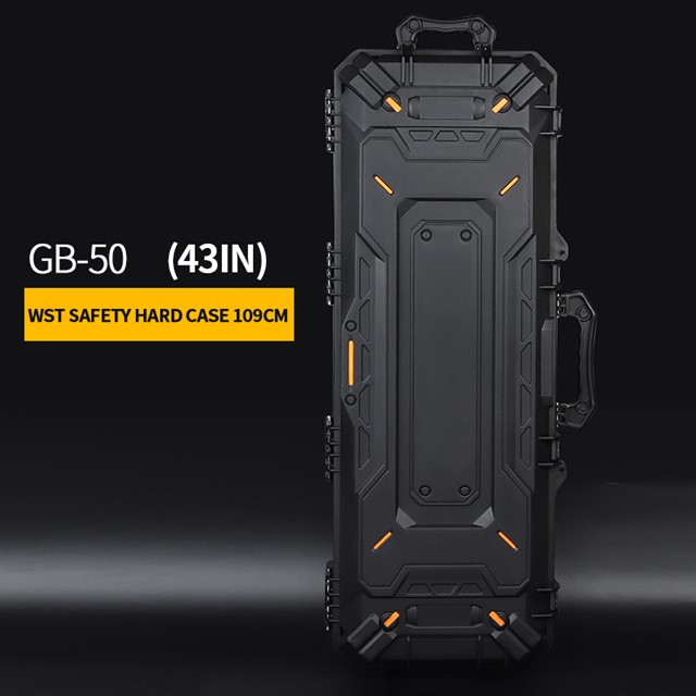 WST transportní kufr na zbraně (PnP), 109 × 41 × 17 cm – Černá