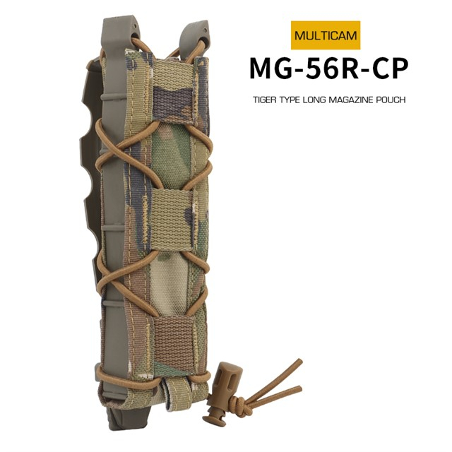 Wosport Tiger type MOLLE sumka na dlouhé zásobníky MP5 - MC